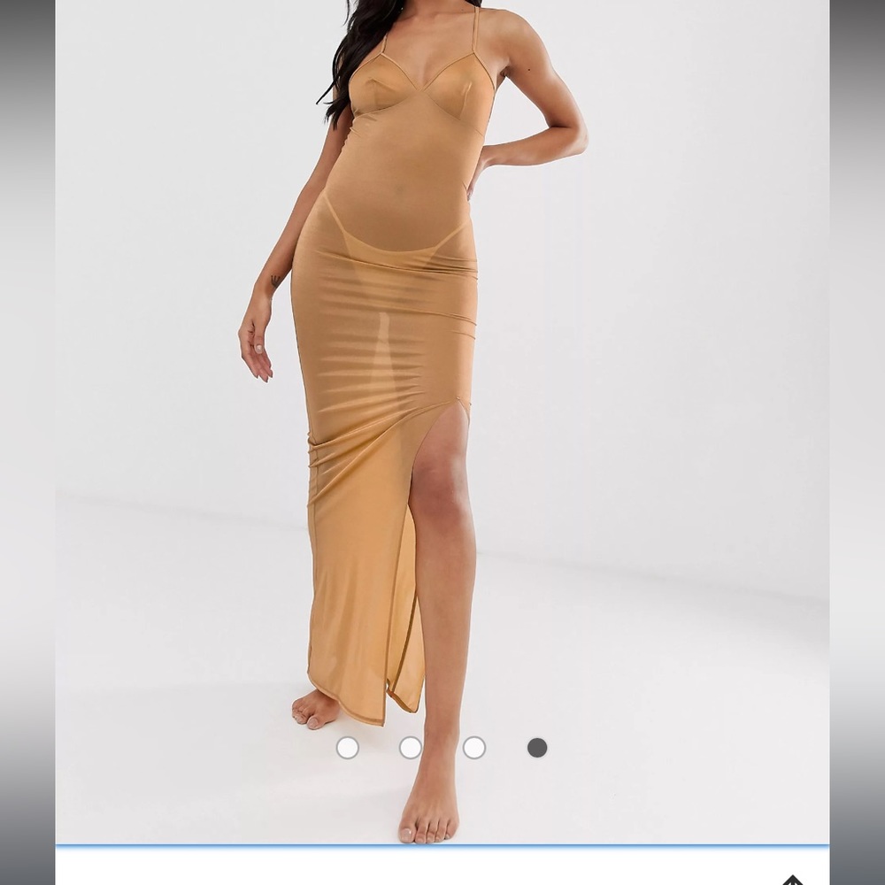 Savage X FENTY Glisenette slip dress